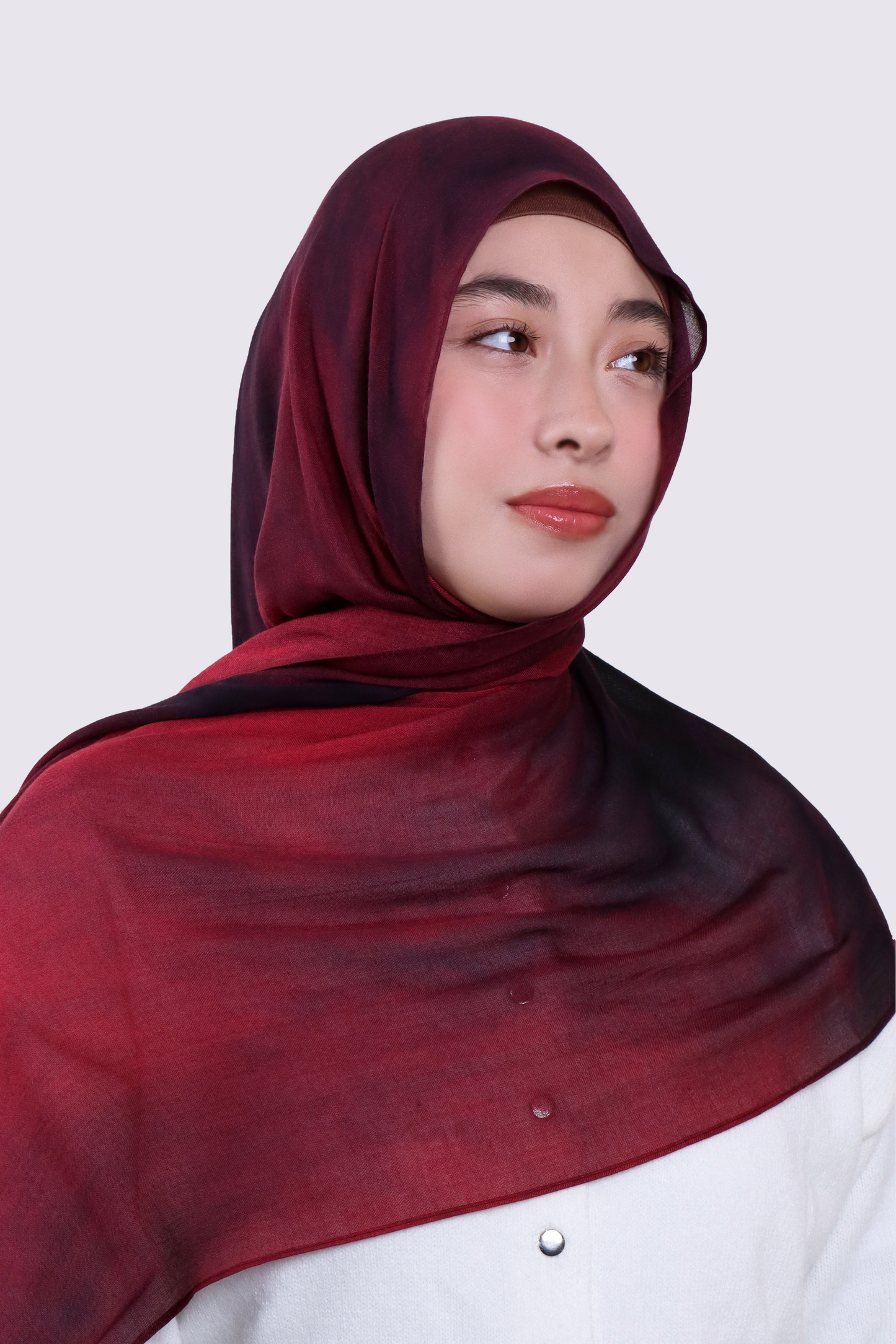 Printed Modal - Midnight Ember