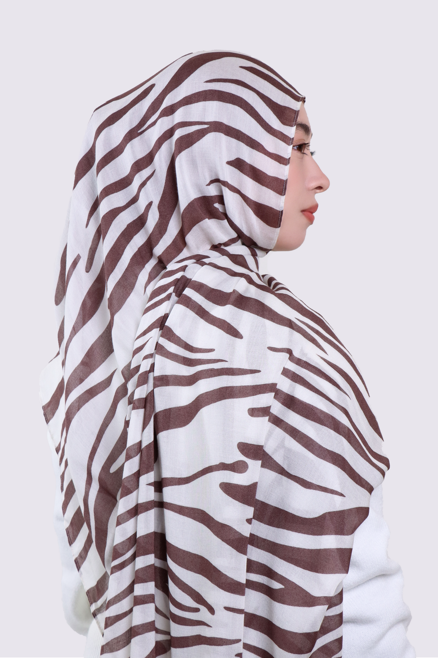 Printed Modal -Zebra