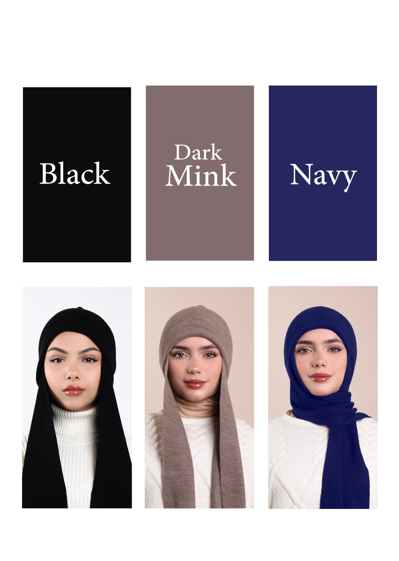 Beret Scarf- Classic Bundle