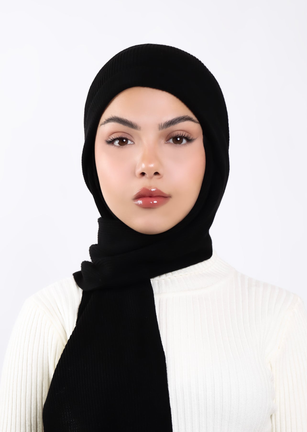 Beret Scarf- Black