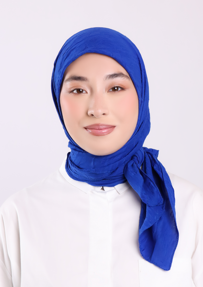 Bamboo Square- Royal Blue