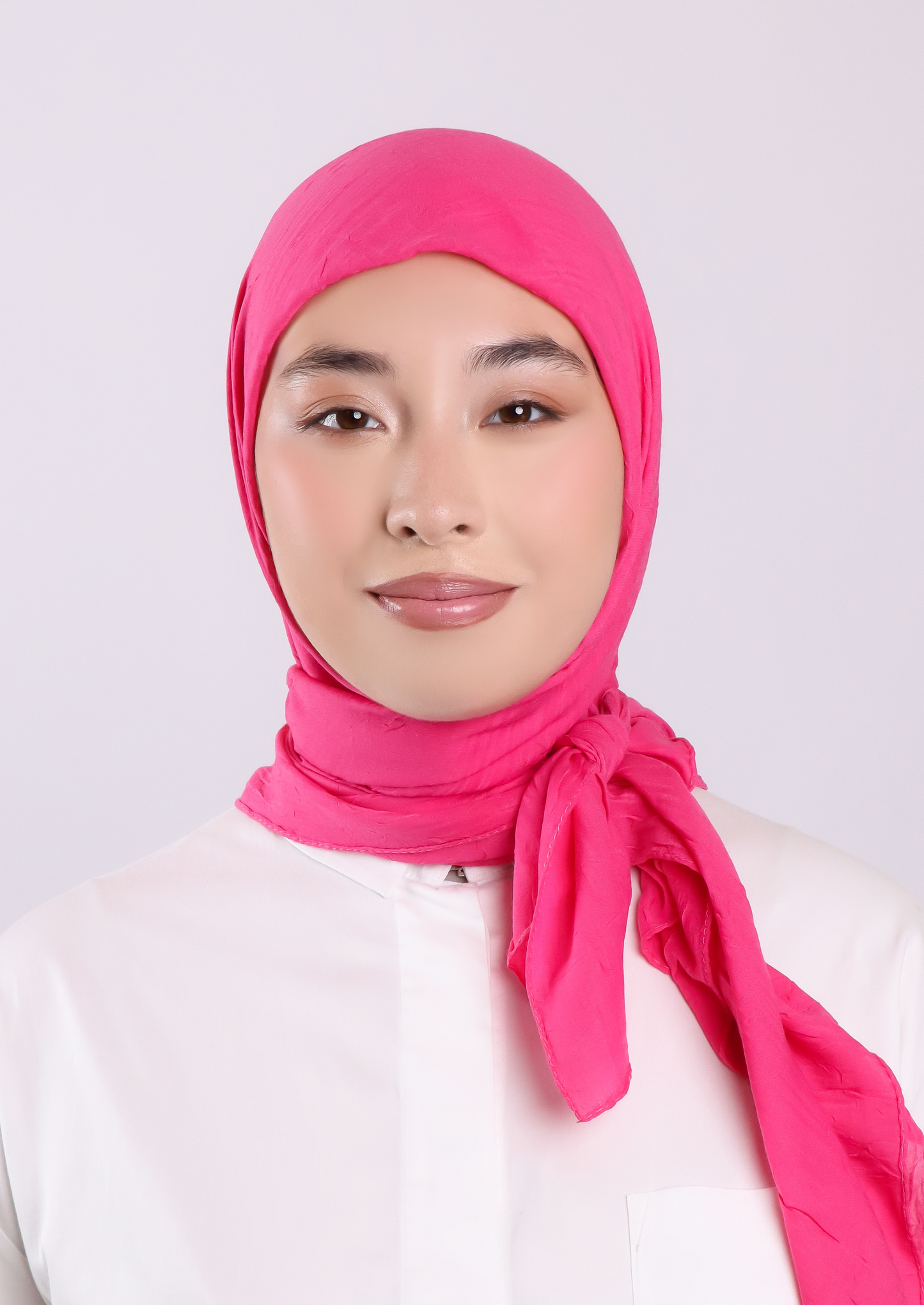 Bamboo Square- Fuchsia