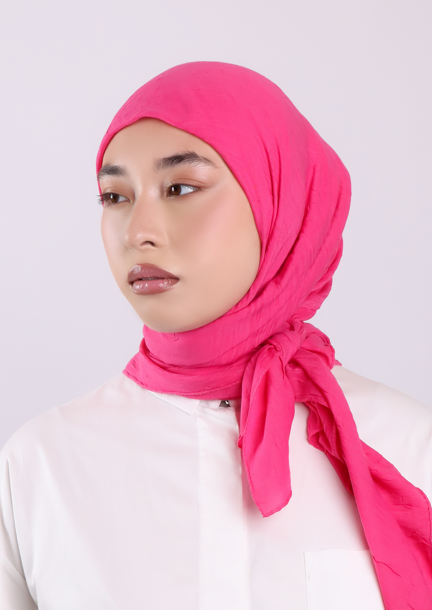 Bamboo Square- Fuchsia