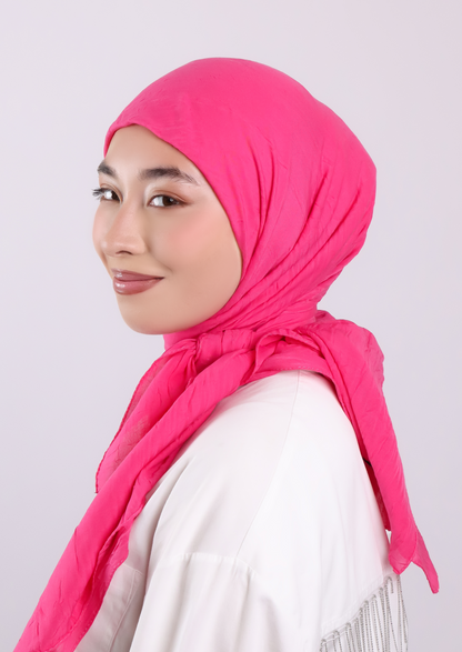 Bamboo Square- Fuchsia