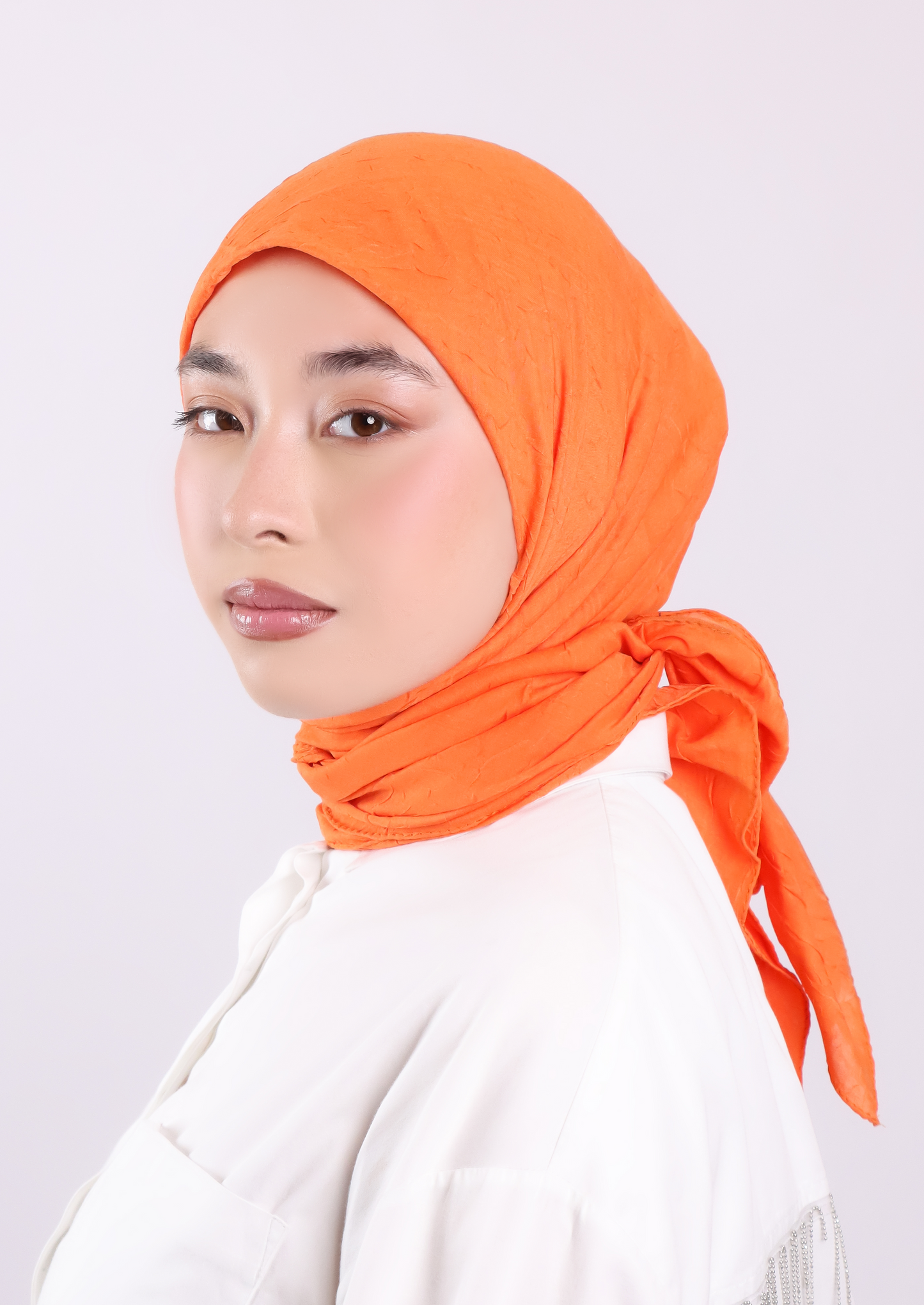 Bamboo Square- Orange