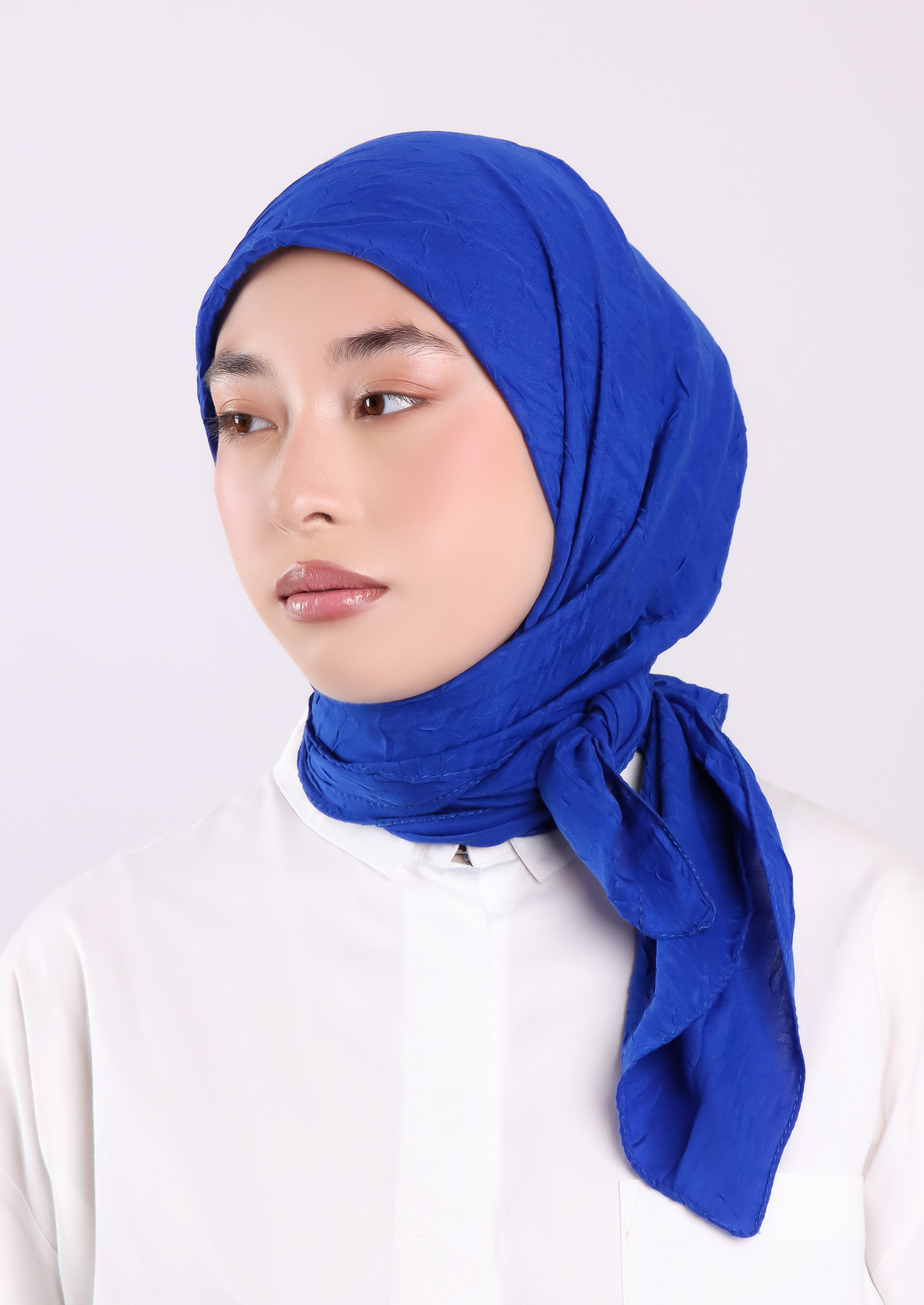 Bamboo Square- Royal Blue