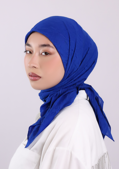 Bamboo Square- Royal Blue