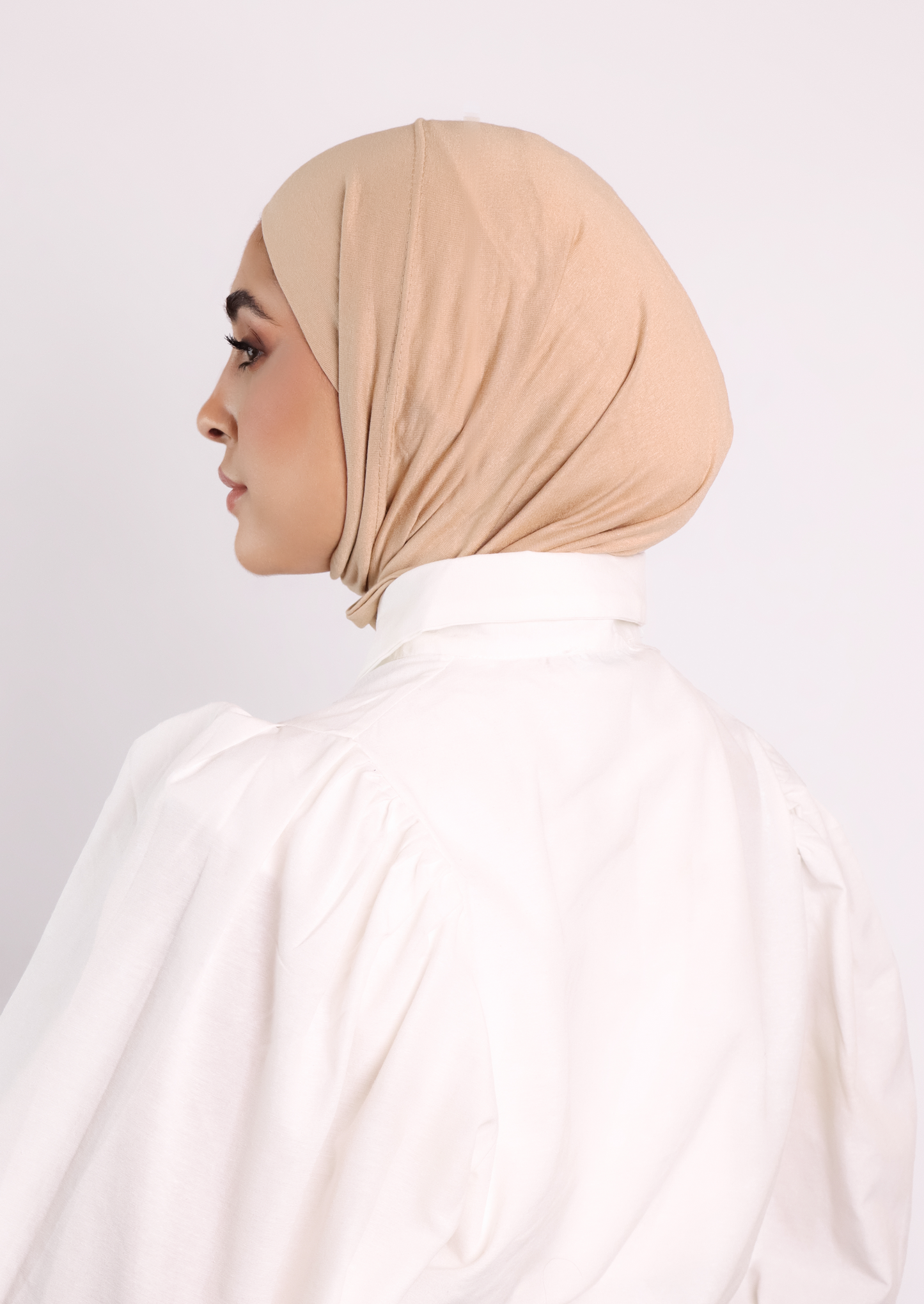 Easy Jersey Hijab- Beige