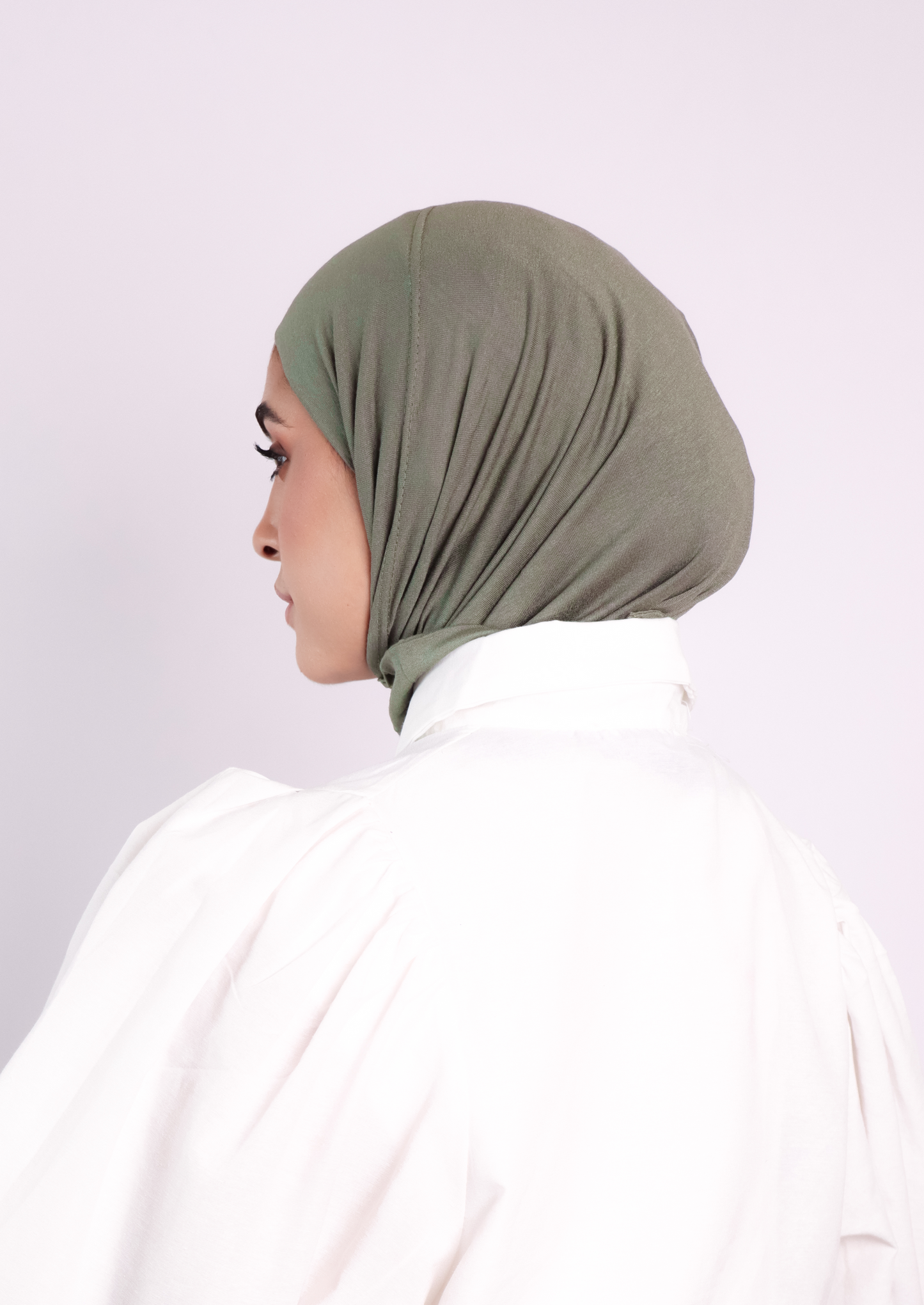 Easy Jersey Hijab- Olive