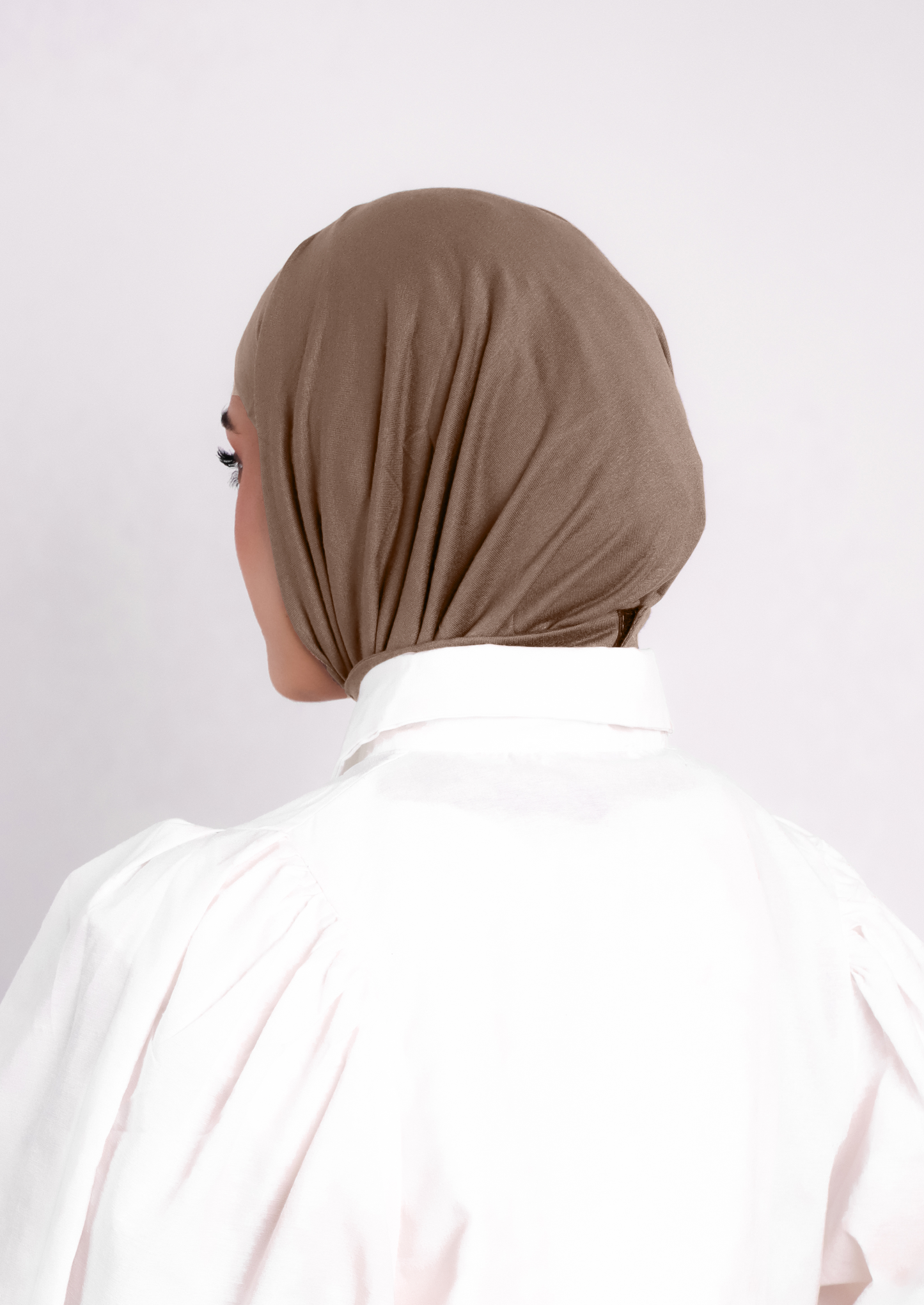 Easy Jersey Hijab- Wood