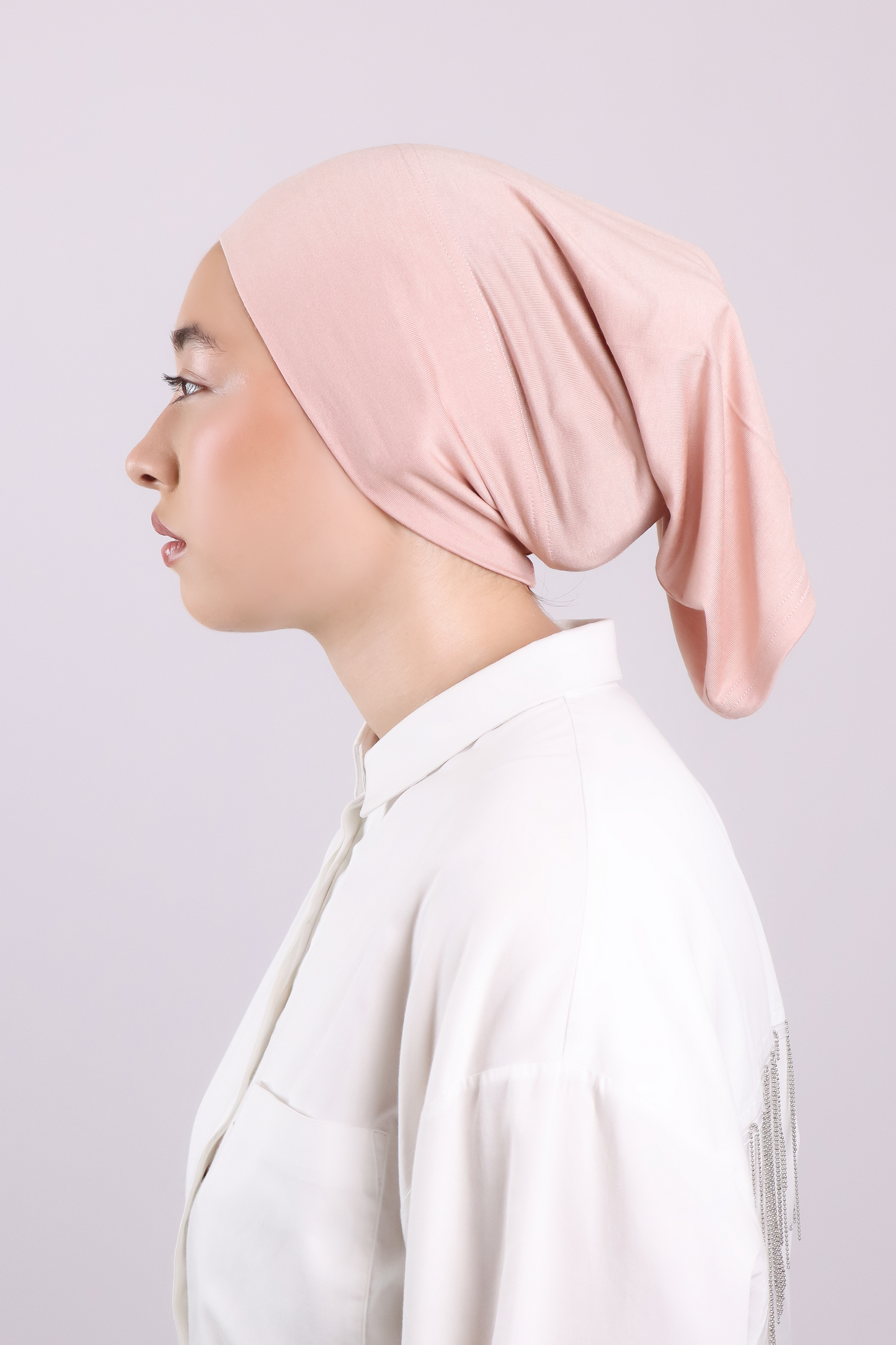 Jersey Undercap- Dusty Pink