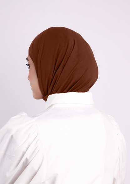 Easy Jersey Hijab- Cinnamon