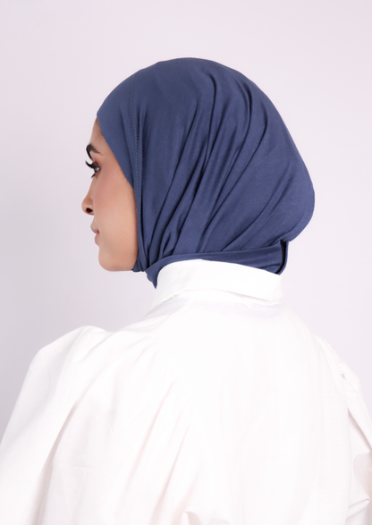 Easy Jersey Hijab- Denim