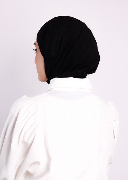 Easy Jersey Hijab - Black