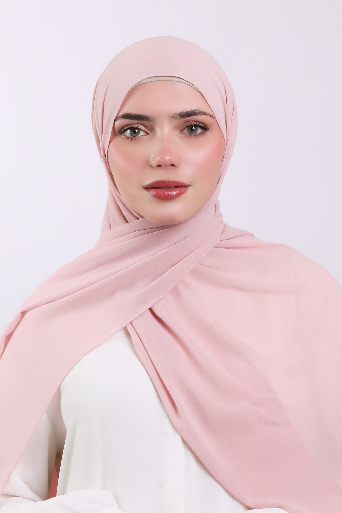 Essential Chiffon- Powder Pink