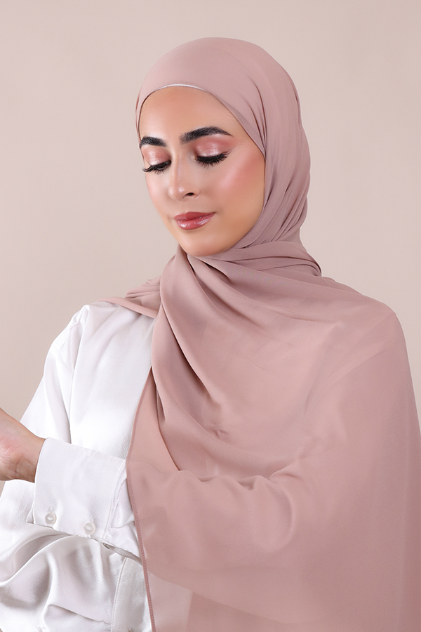 Haute Chiffon- Mink Rose