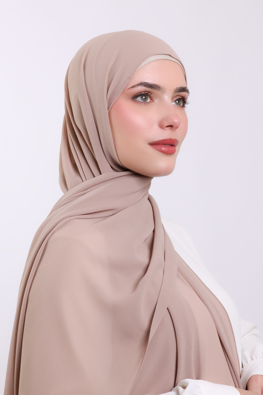 Essential Chiffon- Nude Pink