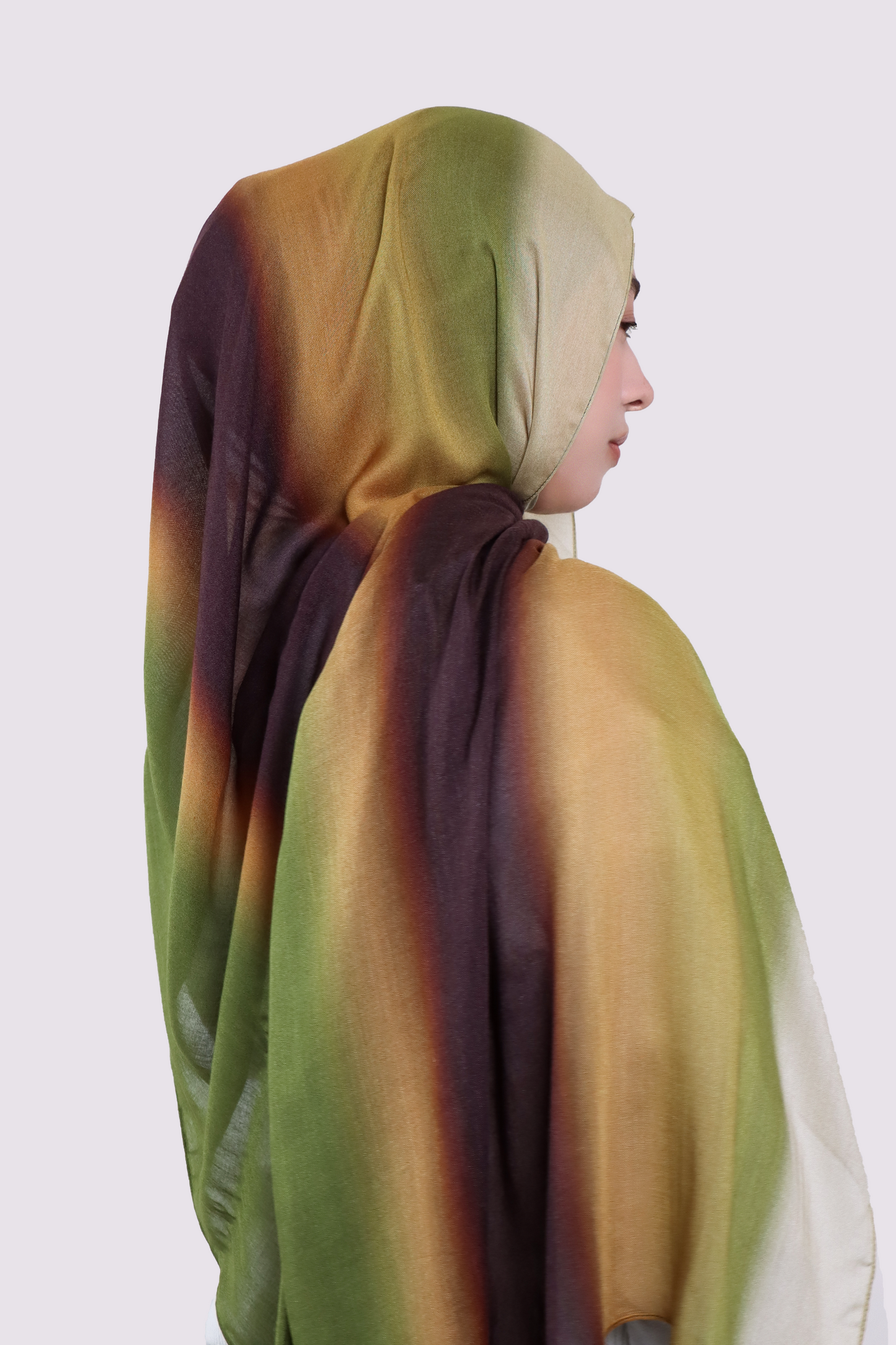 Printed Modal - Olive Ombré