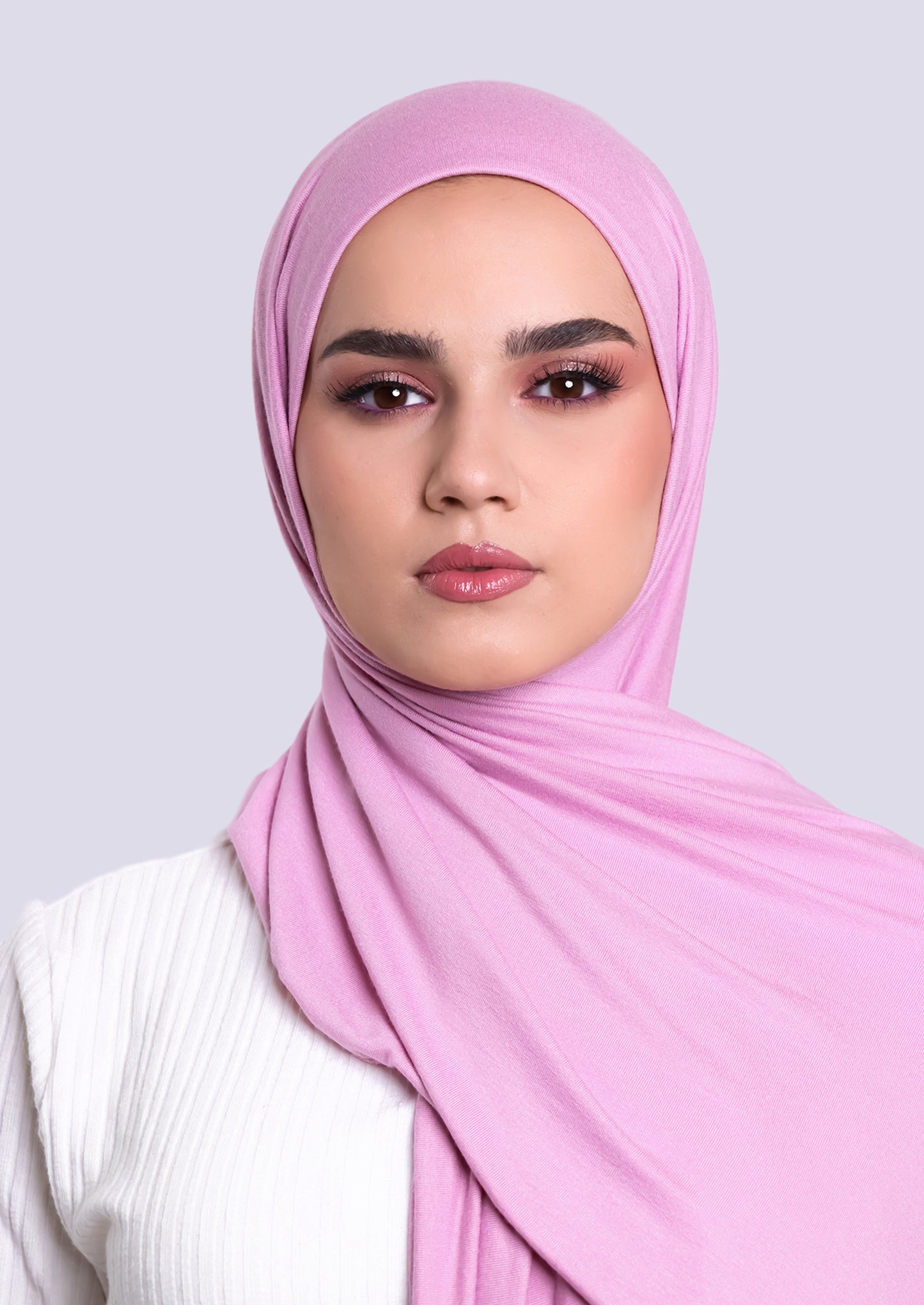 Luxury Jersey Hijab - Pink