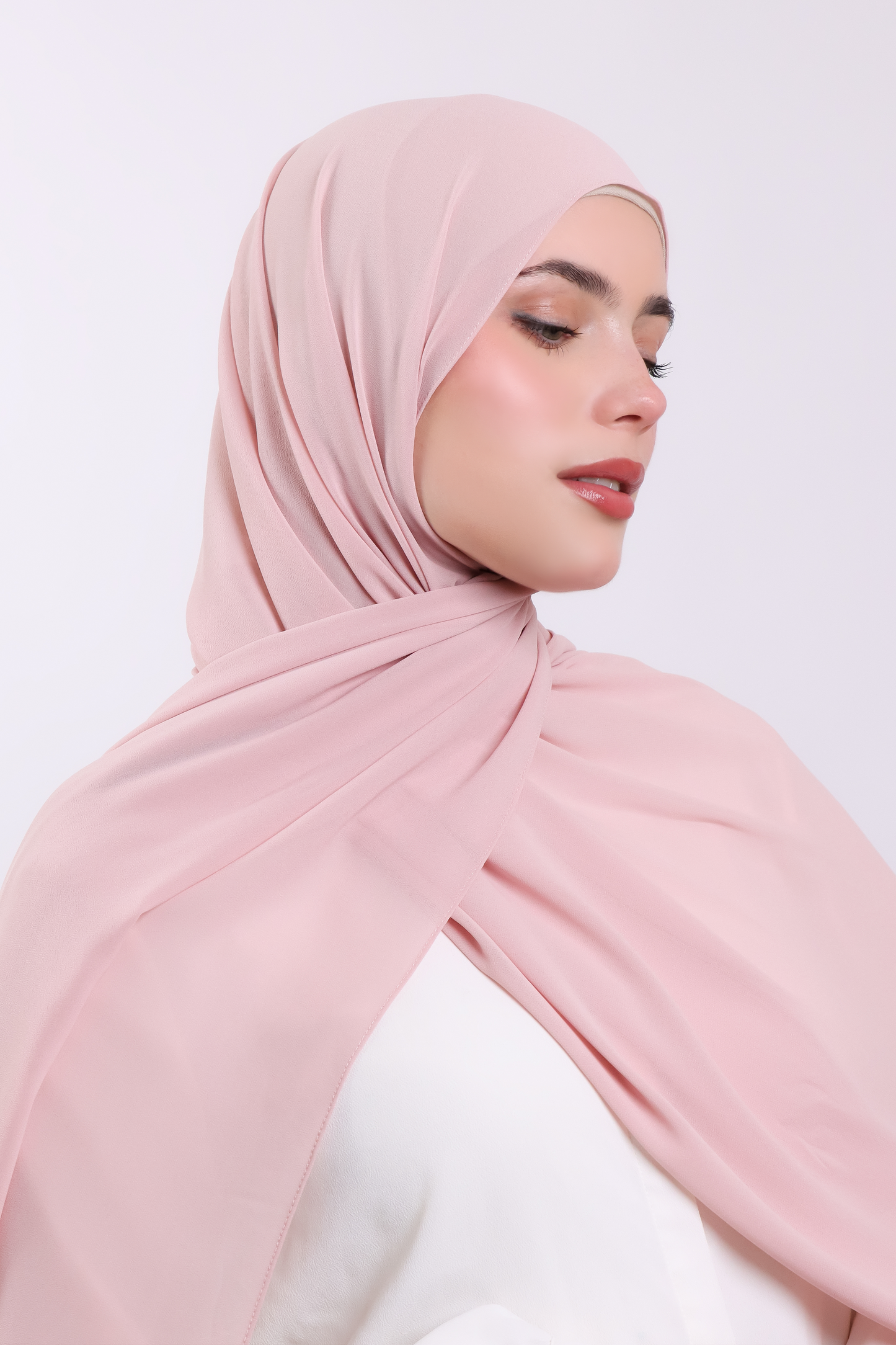 Essential Chiffon- Powder Pink